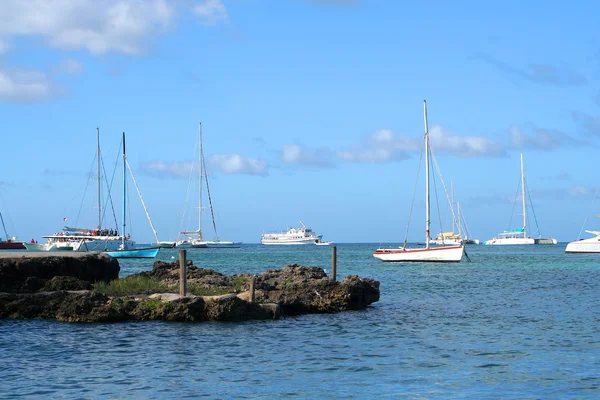 Puerto tropical — Foto de Stock