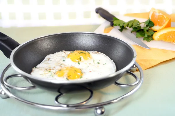 Breakfast eggs — Zdjęcie stockowe