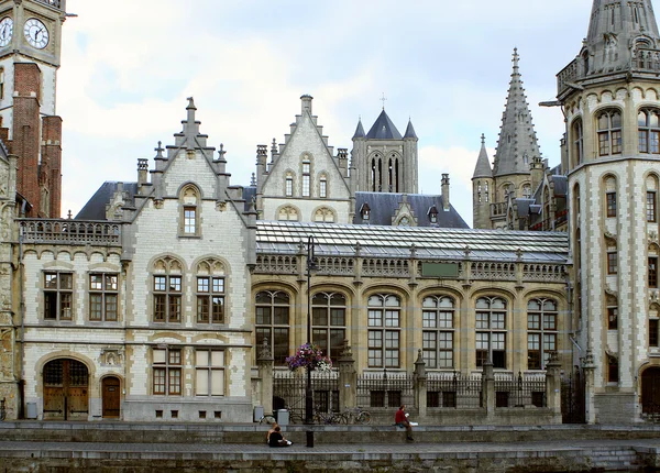 Ghent architecture — Zdjęcie stockowe