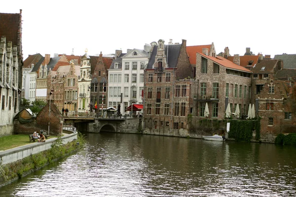Canal belga — Foto de Stock