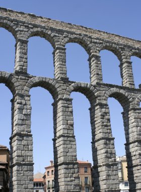 Segovia aqueduct clipart