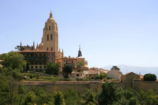 Segovia görünümü — Stok fotoğraf