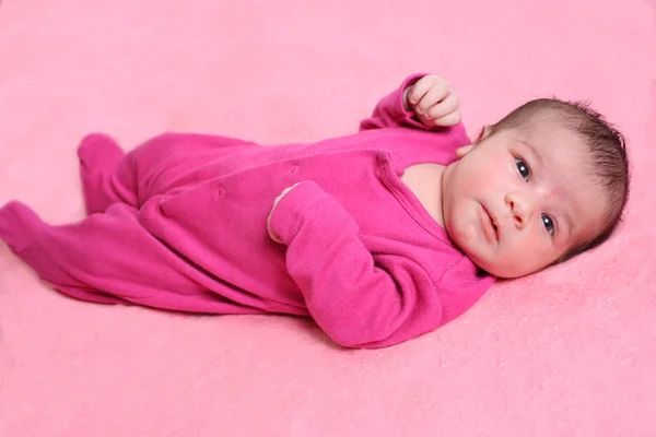 Novorozená holčička — Stock fotografie