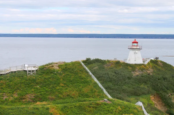 Cape Enrage lighthouse NB, Canada — Stock Photo, Image
