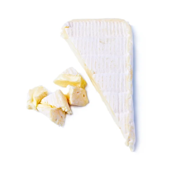 Кусочек сыра Гурме Бри — стоковое фото