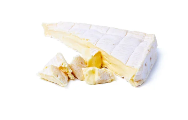 Cuña de queso Brie gourmet — Foto de Stock