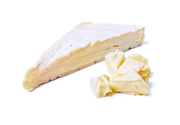 Cuña de queso Brie gourmet — Foto de Stock