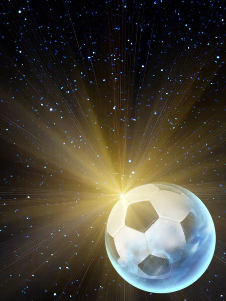 Céu bola sol — Fotografia de Stock