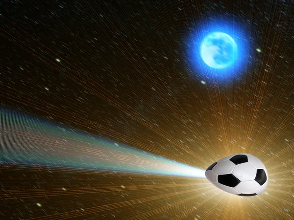 Niebo gwiazdy planety piłka — Zdjęcie stockowe