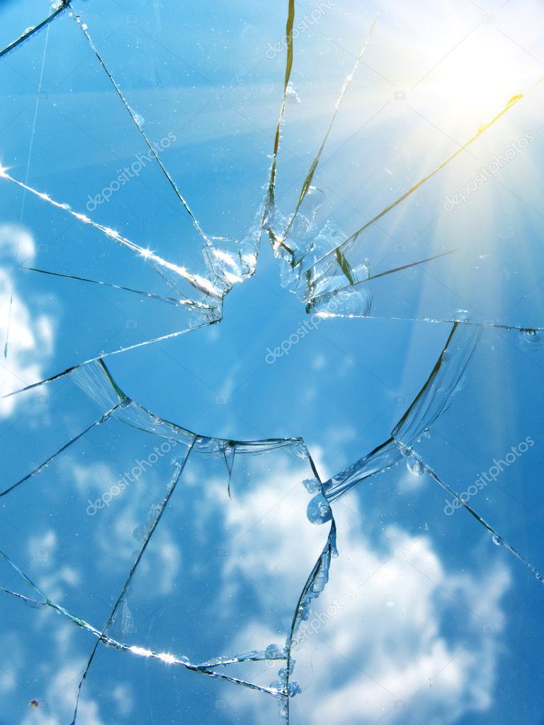 Glass broken