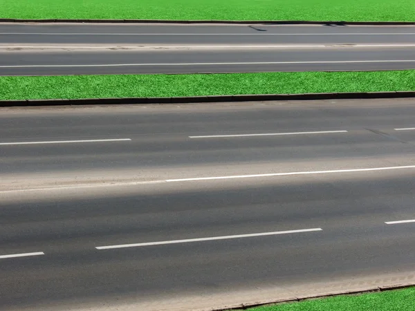Weg geasfalteerd snelweg — Stockfoto