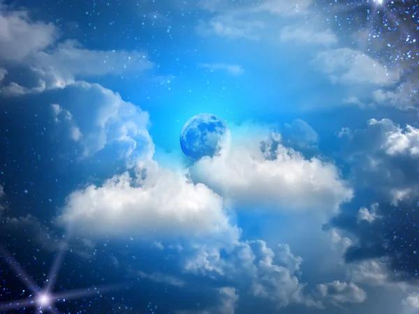 Chmury nieba — Zdjęcie stockowe