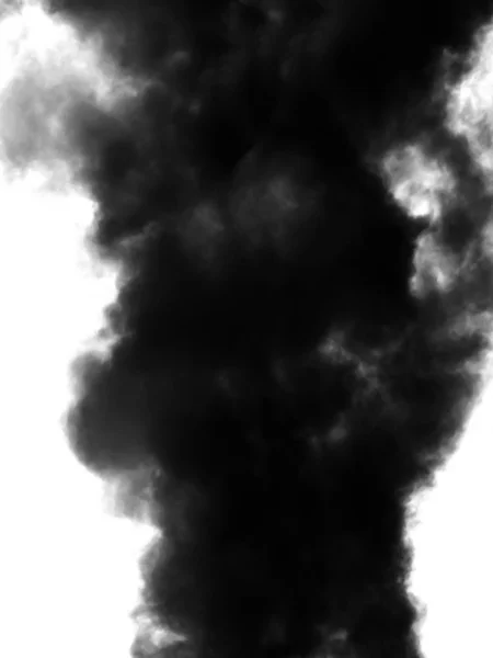 Atmosfera di fumo cenere vulcanica — Foto Stock