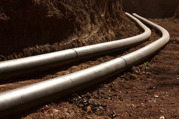 Pipes synthetic pipeline — Stock Photo, Image