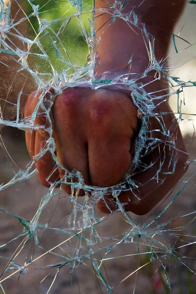Glass broken — Stock Photo, Image