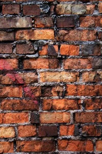 Vägg brick lera — Stockfoto