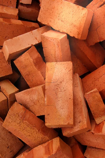 Mattone argilla da costruzione — Foto Stock