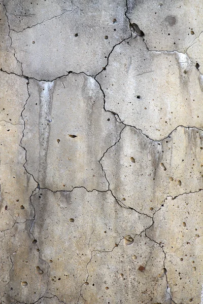 Трещины в бетоне — стоковое фото