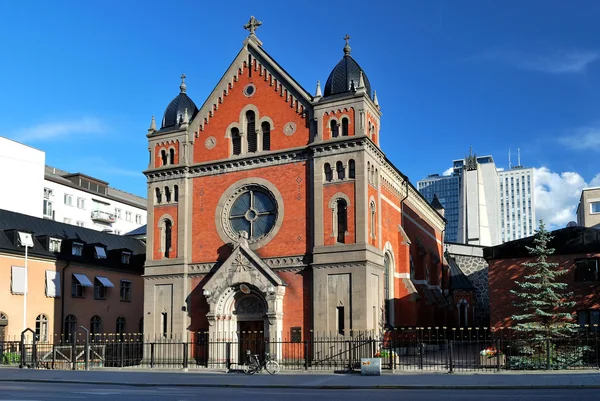 Stockholm. Katedral Katolik — Stok Foto