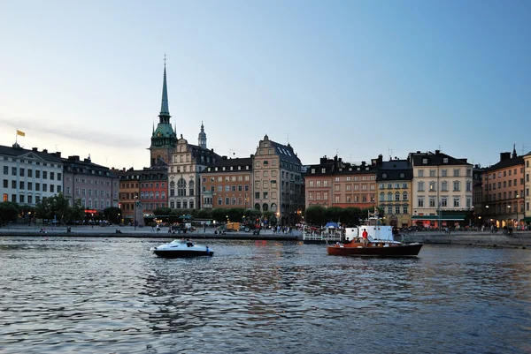 Stockholm på kvällen — Stockfoto