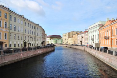 St. Petersburg, river Mojka clipart