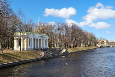 St. Petersburg. Mikhailovsky garden clipart