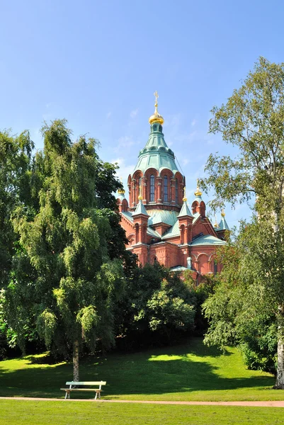 Helsinki. Cattedrale di Uspensky — Foto Stock