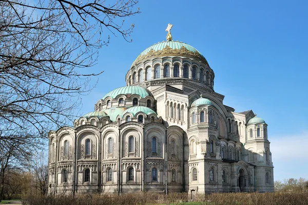 Kronstadt. Catedrala Navală — Fotografie, imagine de stoc