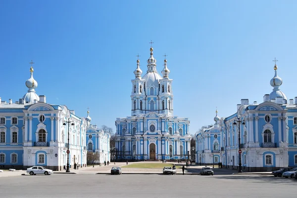 Санкт-Петербург. Смольный собор — стоковое фото