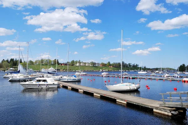 Lappeenranta portu. Finlandia — Zdjęcie stockowe
