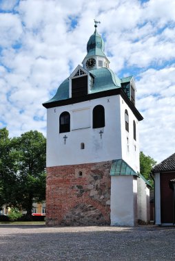 Porvoo, Finland. Medieval bell-fry clipart