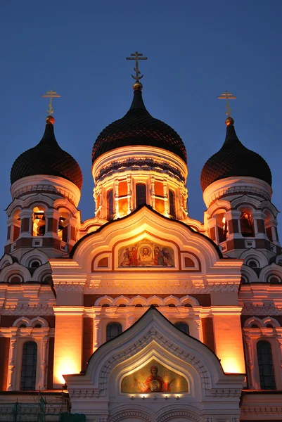 Таллин. Собор Александра Невского — стоковое фото