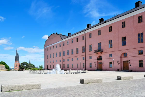 Slottet i uppsala, 1540. Sverige — Stockfoto