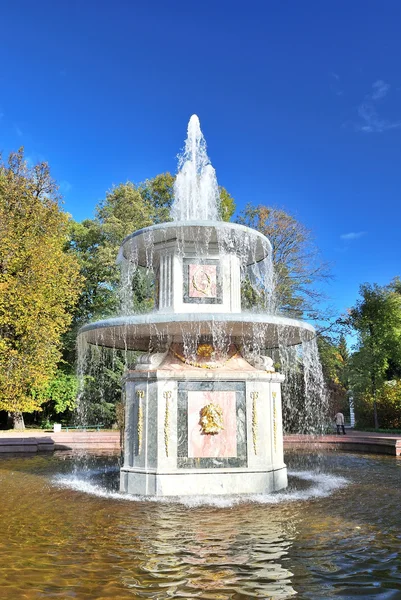 彼得夏宫。罗马的喷泉 — 图库照片