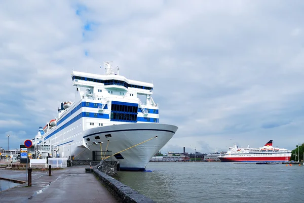 Passenger ferry in Helsinki — Stok fotoğraf