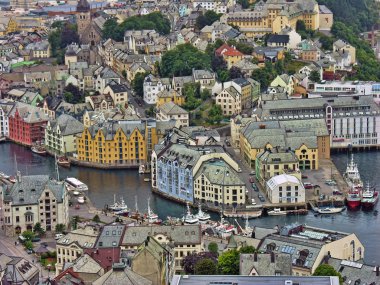 Alesund, Norway clipart