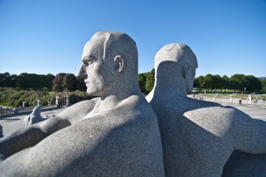 heykel ayrıntılı olarak, bir park oslo