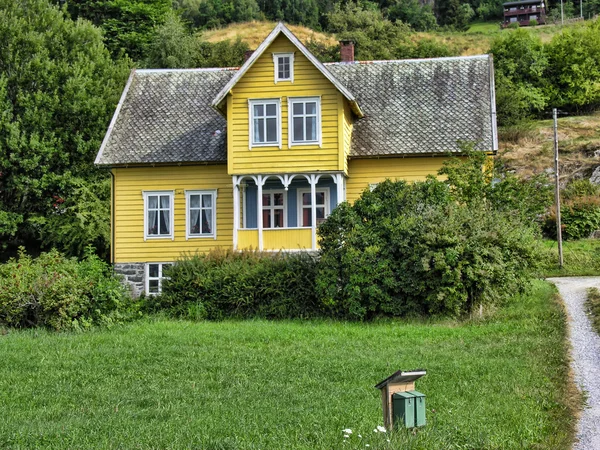 夏の間にノルウェーの田舎 — ストック写真