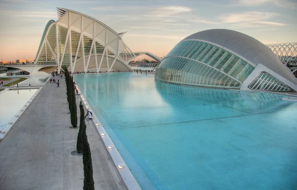 Città delle Arti e delle Scienze, Valencia — Foto Stock
