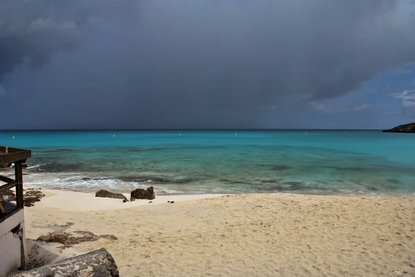 Pantai di Saint Maarten Island — Stok Foto