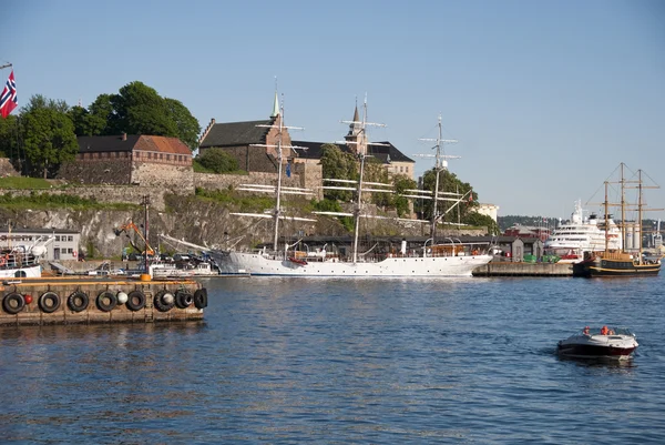 Hafen von oslo, Norwegen — Stockfoto