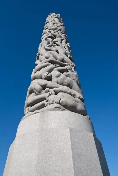 Деталь скульптуры в парке Осло — стоковое фото