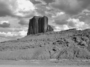 günbatımı monument Valley, ABD