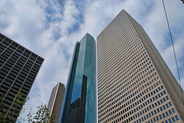Edifícios de Houston, texas — Fotografia de Stock