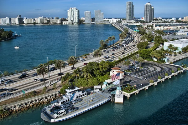 Lasciando Miami, Florida — Foto Stock