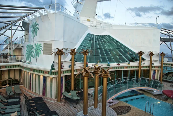 Op een cruiseschip, florida — Stockfoto