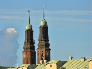 Stockholm, İsveç 'in Mimari Detayları