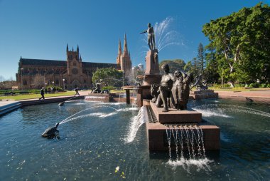 Archibald Fountain, Sydney clipart