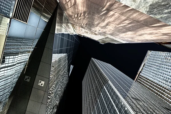 Giant Skyscrapers, New York City — Stock Photo, Image
