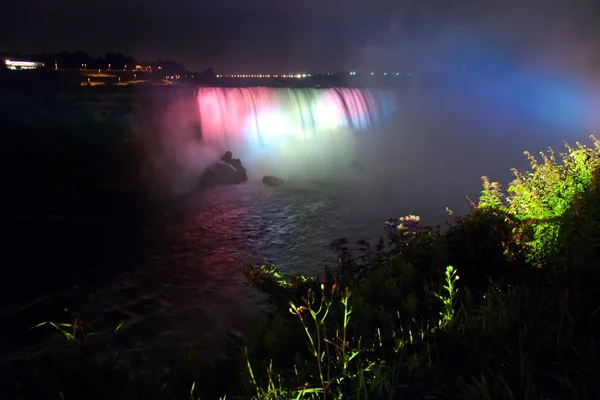 Niagara Falls by Night — Stock Photo, Image